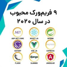 ۹ فریمورک محبوب در سال 2020